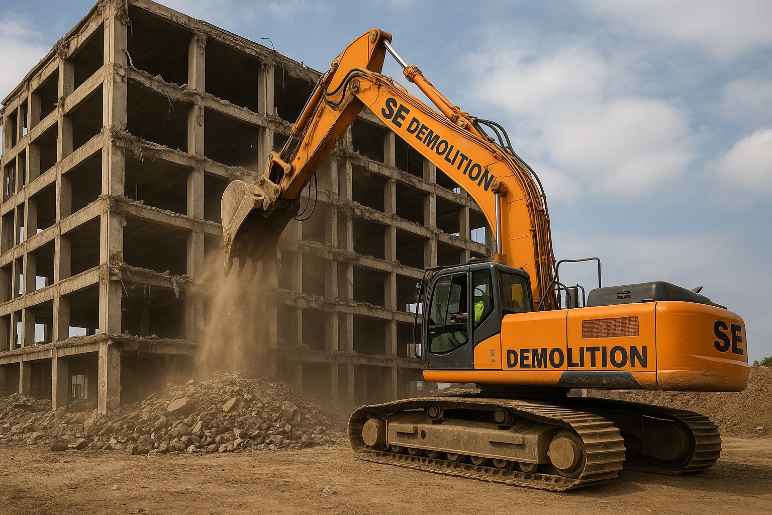 ทำไม?? โครงการอสังหาริมทรัพย์ขนาดใหญ่เลือกใช้บริการรื้อถอนที่มีระบบ SE